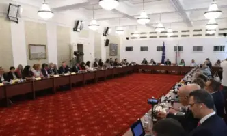 Шефът на комисията по конституционни въпроси Радомир Чолаков гласува против
