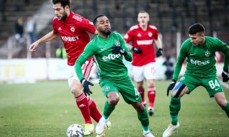 ЦСКА съумя да победи шампиона Лудогорец в отложен мач от