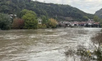 Наводнени бяха няколко приземни етажа на къщи дворове и един