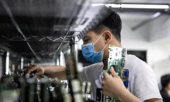 Китайската промишленост възстанови 98,6 % от производството