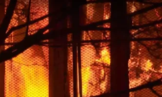 Пожар избухна рано тази сутрин в бившето помощно училище във