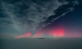 Командирът на мисията на НАСА на Международната космическа станция засне