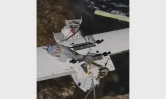 Дрон с неизвестен произход и по непотвърдена информация с взривно