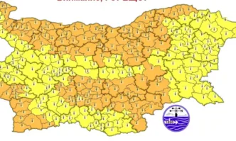 В неделя 6 юли е обявен оранжев код за особено