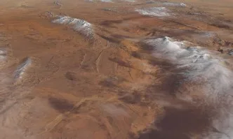 Рядко явление: Студ и сняг в пустинята Сахара