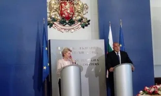 Борисов посрещна новоизбрания председател на Европейската комисия