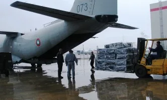 Самолети Спартан на ВВС ще доставят хуманитарна помощ от България за Хърватия