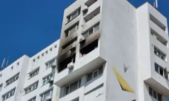 Пожар избухна в апартамент в жилищен блок в бургаския жк