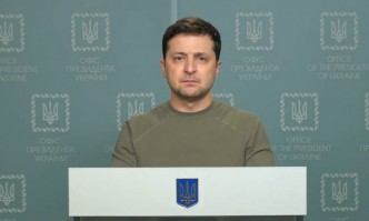 Президентът на Украйна отрече слухове че е напуснал страната руски