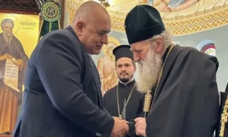 Навръх Благовещение лидерът на ГЕРБ Бойко Борисов получи благословия от