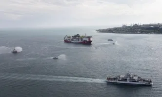 Кораб, превозващ товар за България, потъна край бреговете на Турция