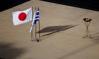 Изпратиха самолет от Япония за олимпийския огън