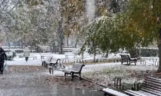 София се събуди с първи сняг На интернет страницата си