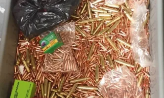 Голямо количество от общо 2699 броя контрабандни части за боеприпаси