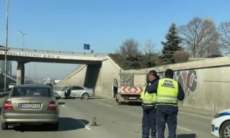 Заради задръстванията на светофара на Околовръстното в столицата с Симеоновско