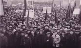 Документален запис на Петко Кунин член на Политбюро завеждащ стопанския