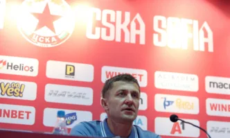 Наставникът на ЦСКА Саша Илич не се притеснява за поста