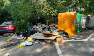 Ето такова е положението със сметосъбирането в Лозенец Това пише