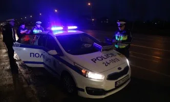 Акция на полицията в центъра на София
