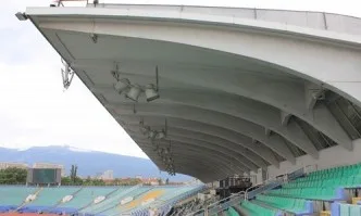 Националният стадион Васил Левски е готов за експлоатация (СНИМКИ)