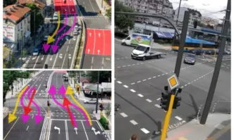 Само няколко часа след като за движение беше отворена столичната