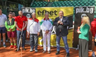 Министър Кралев откри шестото издание на тенис турнира ПИК Мастърс