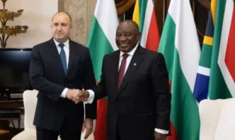 Радев: България има амбицията да активизира сътрудничеството си с Република Южна Африка