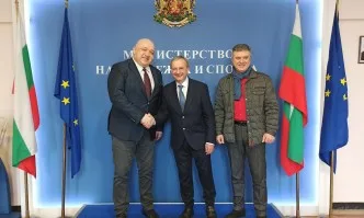 Министър Кралев се срещна с президента на Европейския параолимпийски комитет