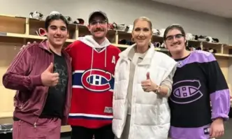 Селин Дион е видяна на събитие за пръв път от