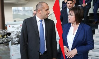 Войната между Румен Радев и Корнелия Нинова става все по видима