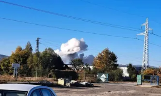 Силен взрив избухна тази сутрин в завод Арсенал в Казанлък От