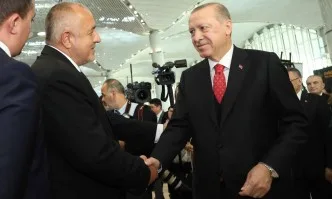 Борисов: Турция е важен партньор в области като миграцията, борбата с тероризма и енергетиката