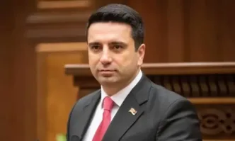 Председателят на арменския парламент Ален Симонян се извини за това