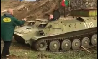 Военна прокуратура подпука Динко за танка му (ВИДЕО)