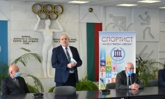 Зам.-министър Андонов участва в церемонията по връчване на наградите Спортист на годината на НСА