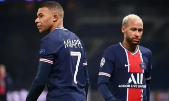 Младата звезда на Пари Сен Жермен Килиан Мбапе поиска от