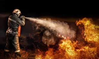 Нов пожар в Хасковско: Горят сухи треви, храсти и иглолистна гора
