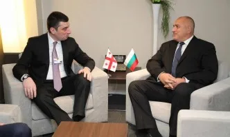 Министър-председателят Бойко Борисов се срещна с премиера на Грузия Гиорги Гахария в Давос
