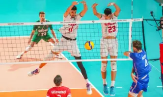 Националният ни отбор по волейбол за мъже отпадна на 1 8 финалите