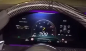 Зрител на Нова телевизия е изпрати клипче на което се