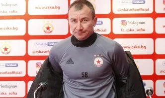 Стамен Белчев води тренировката на ЦСКА