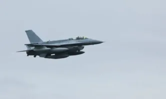 Турският изтребител F 16 който се разби малко след излитане е
