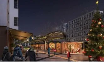 София ще има красив Коледен базар на площад Славейков