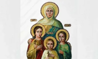 Какво се е случило според християнското предание за Света София и дъщерите ѝ?