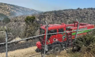 Два големи пожара бушуват в Ямболско, Турция се включи в гасенето