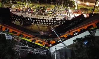 Огромна трагедия в Мексико, десетки загинали и ранени след срутването на надлез на метрото (СНИМКИ)