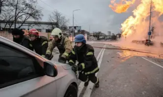 Поредна нощ на руски удари срещу украински територия Обект на