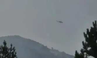 Пожарът идващ от Гърция към България продължава да е активен