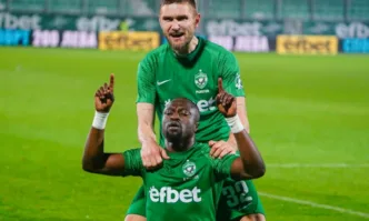 Нападателят на Лудогорец Бърнард Текпетей сподели в социалните мрежи че