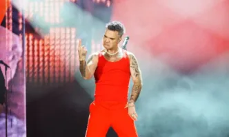 И британската звезда Роби Уилямс поздрави българските волейболисти